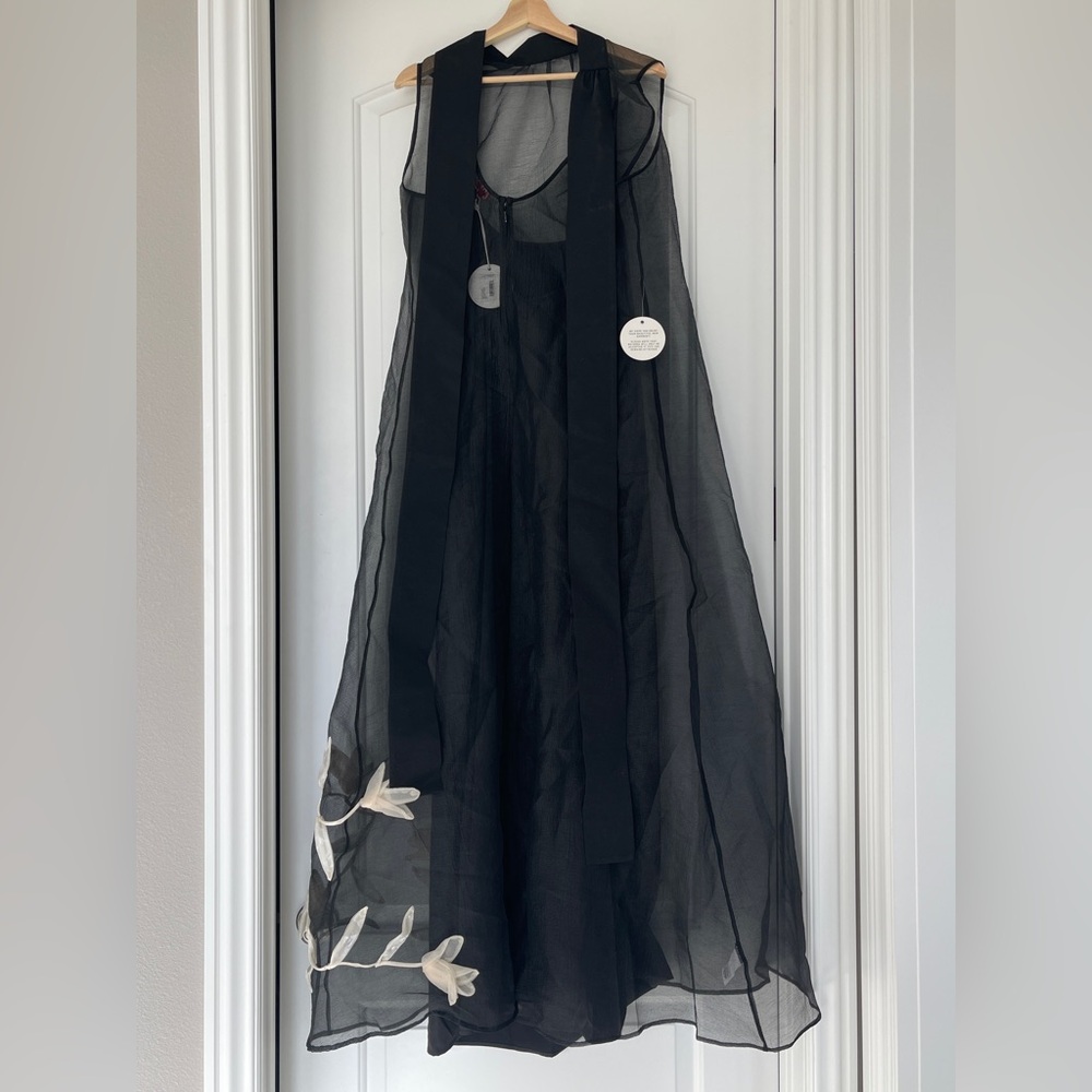 STAUD Albee Maxi Dress (size L) - Picture 5 of 10